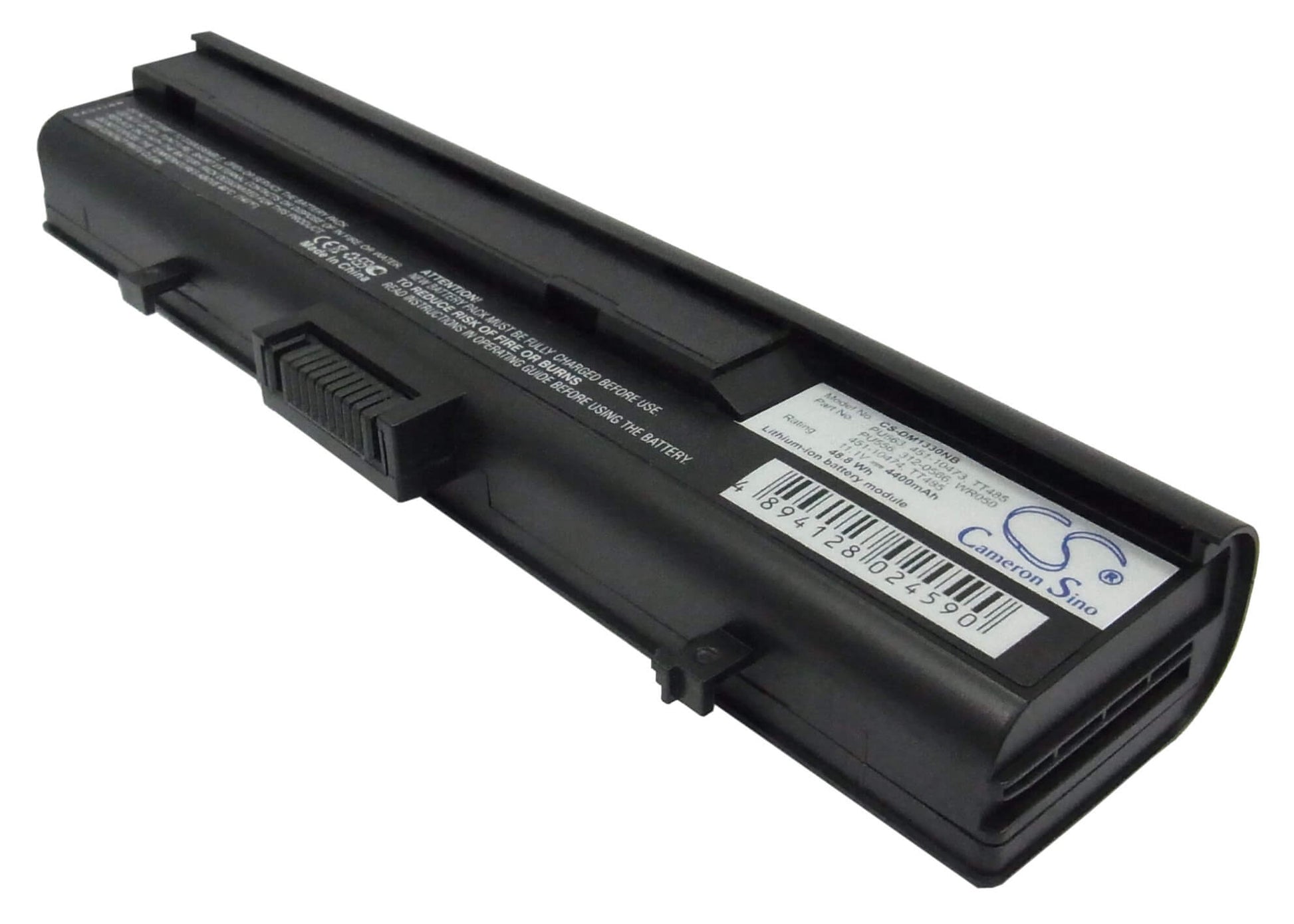 11.1V, 4400mAh, Li-ion Battery fits Dell, Inspiron 1318, Xps M1330, 48.84Wh