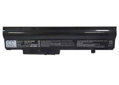 11.1V, 4400mAh, Li-ion Battery fits Lg, X120, X120-g, 48.84Wh