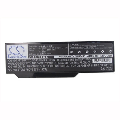 11.1V, 6600mAh, Li-ion Battery fits Zoostorm, 8207, 8207d, 73.26Wh