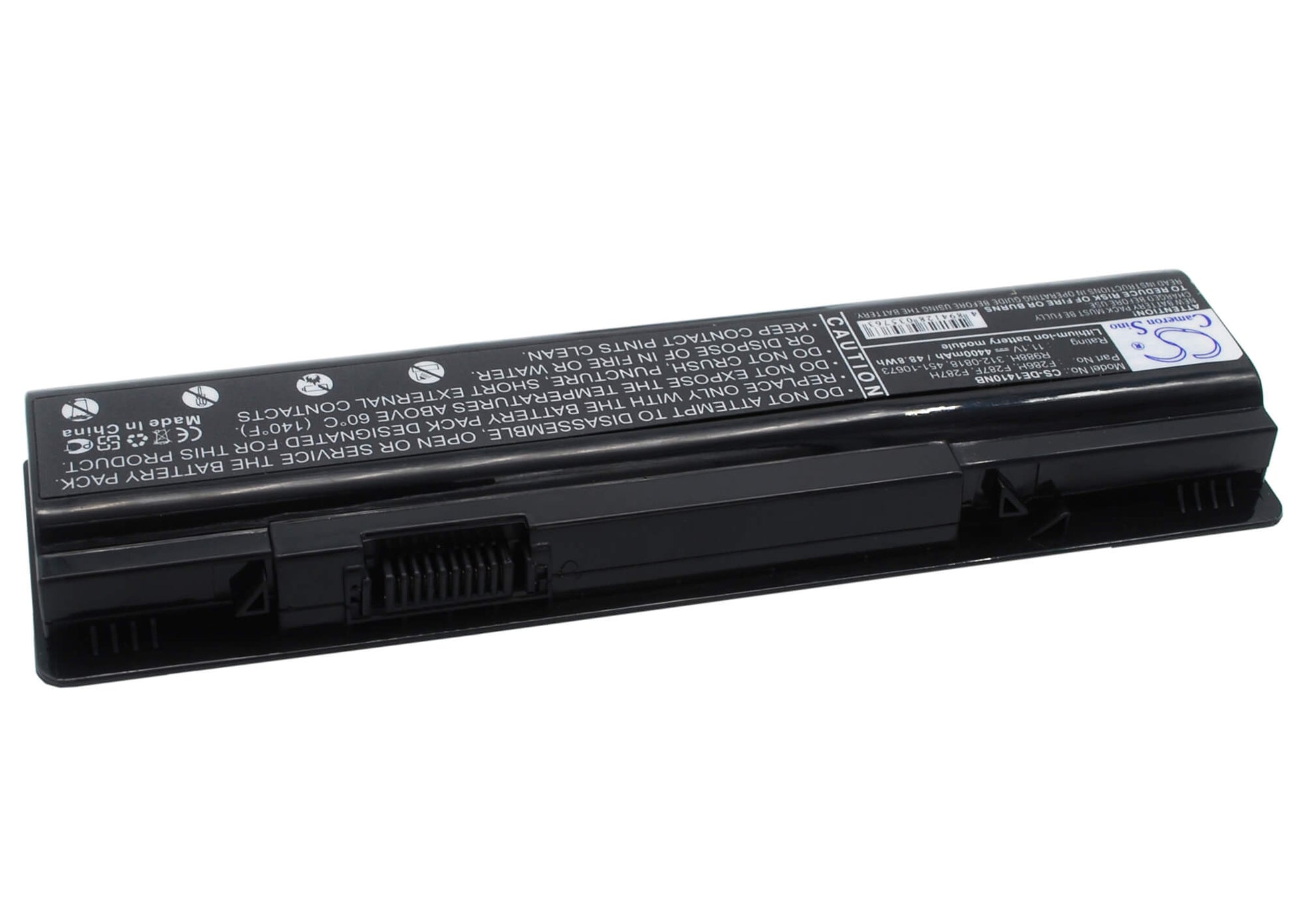 11.1V, 4400mAh, Li-ion Battery fits Dell, Inspiron 1410, Vostro 1014, 48.84Wh