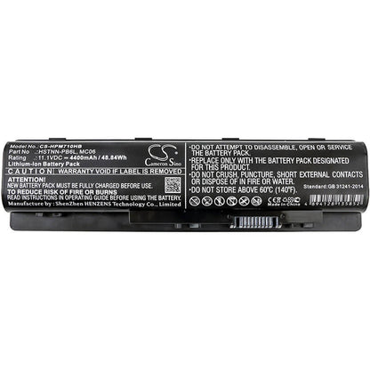 11.1V, 4400mAh, Li-ion Battery fits Hp, Envy 15-ae100, Envy 15-ae100na, 48.84Wh