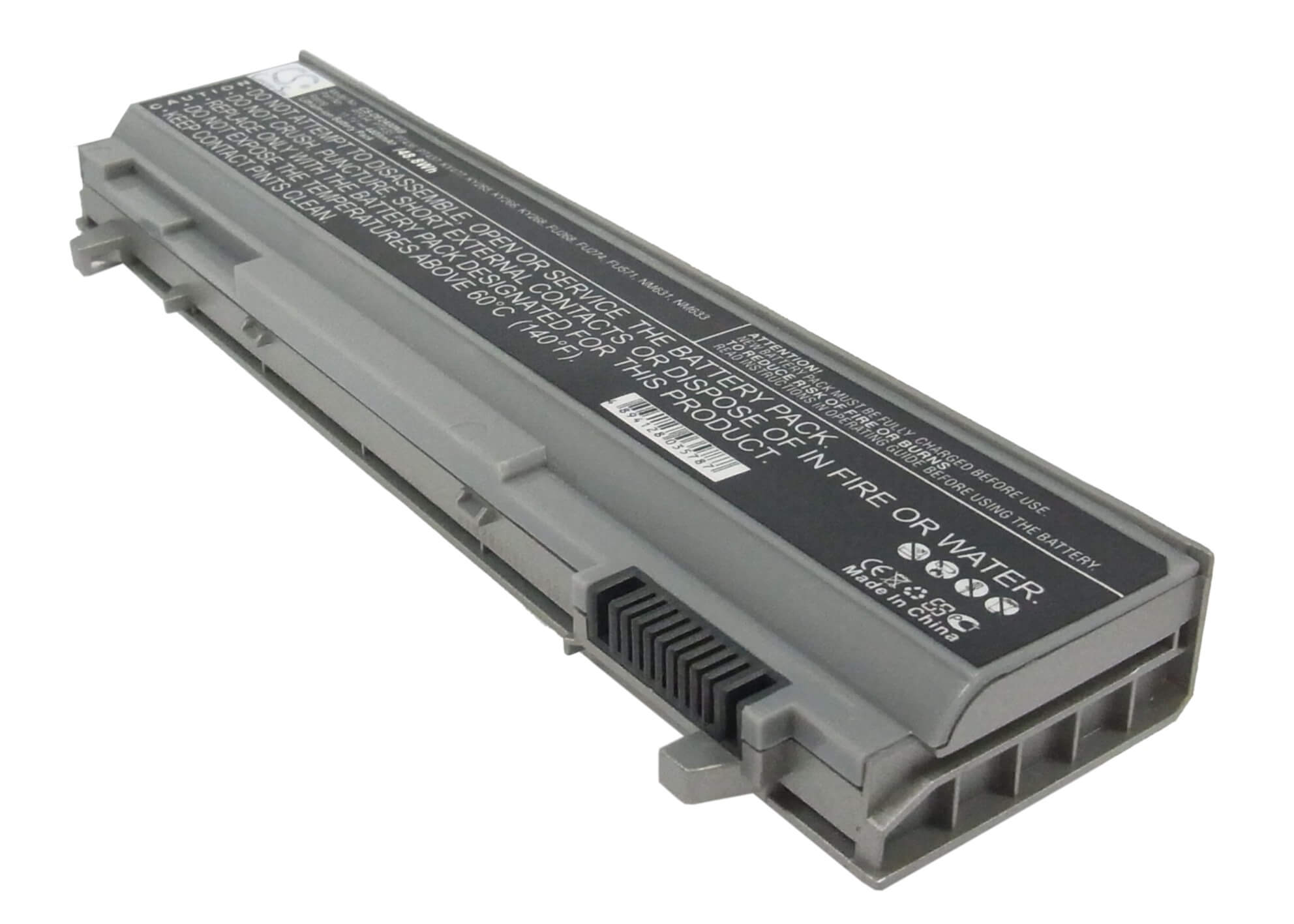 11.1V, 4400mAh, Li-ion Battery fits Dell, Latitude 6400 Atg, Latitude E6400, 48.84Wh