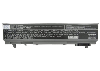 11.1V, 4400mAh, Li-ion Battery fits Dell, Latitude 6400 Atg, Latitude E6400, 48.84Wh