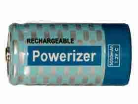 C 5000 mah nimh powerizer rechargeable battery