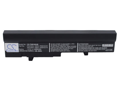 10.8V, 4400mAh, Li-ion Battery fits Toshiba, Satellite N302, Satellite Nb300, 47.52Wh