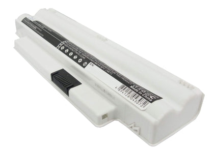 White, 11.1V, 4400mAh, Li-ion Battery fits Dell, Inspiron Im1012-1243ibu Mini 1, Inspiron Im1012-571obk, 48.84Wh