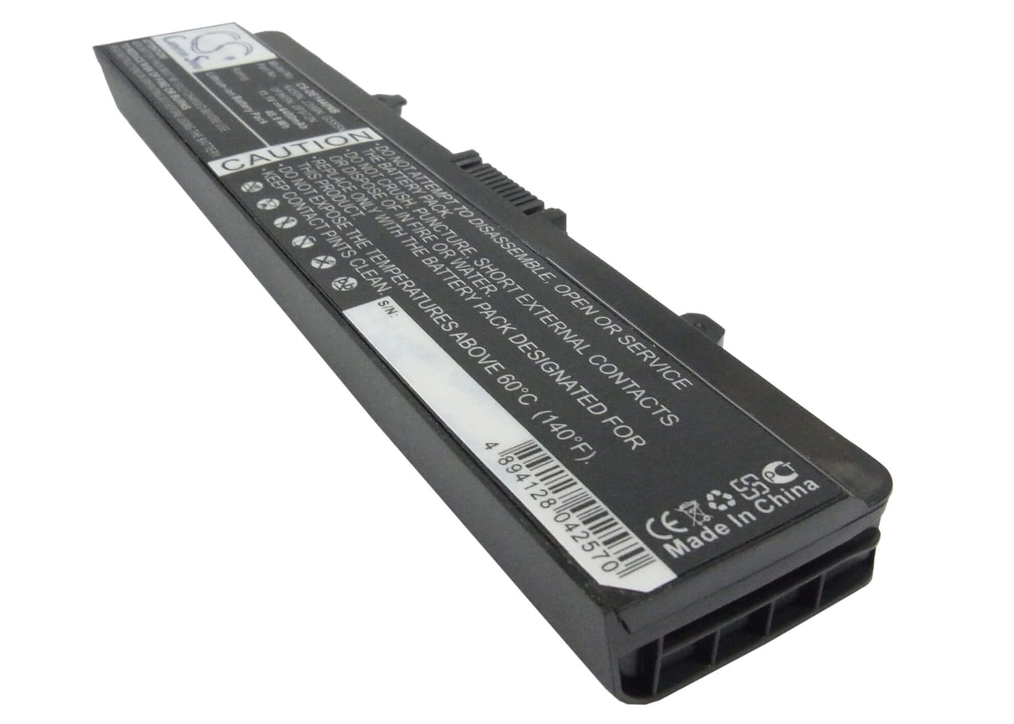11.1V, 4400mAh, Li-ion Battery fits Dell, Inspiron 1440, Inspiron 1750, 48.84Wh