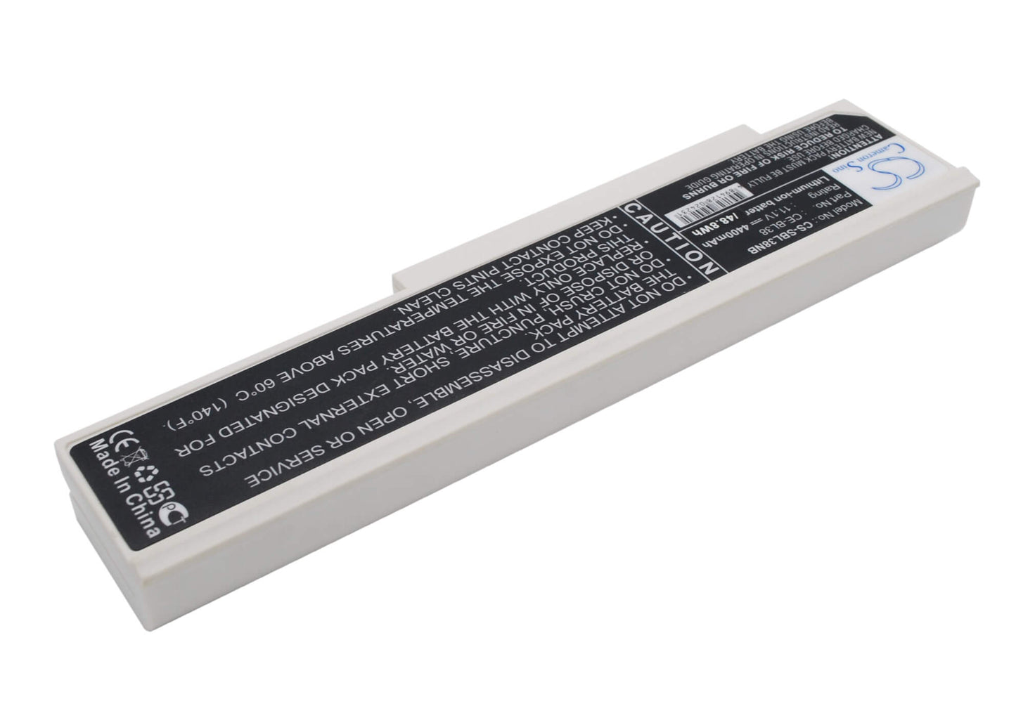 11.1V, 4400mAh, Li-ion Battery fits Sharp, Pc-al3dh, Pc-al50f, 48.84Wh