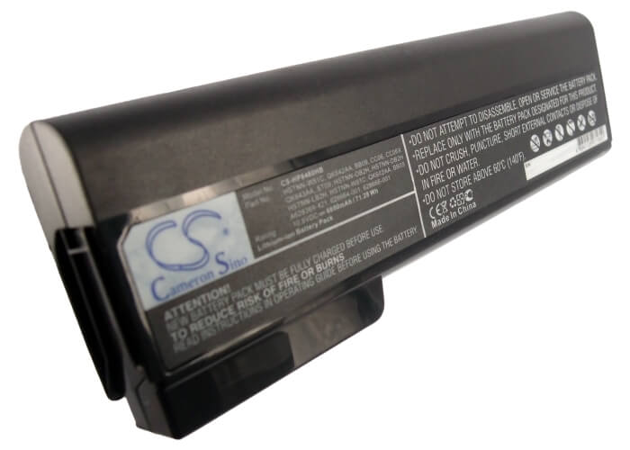 10.8V, 6600mAh, Li-ion Battery fits Hp, 6360t Mobile Thin Client, Elitebook 8460p, 71.28Wh