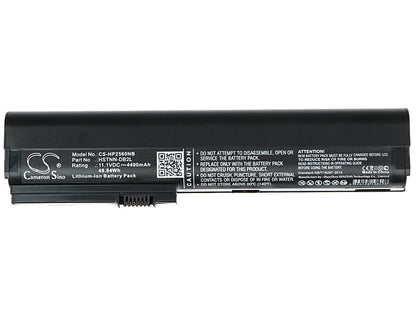 11.1V, 4400mAh, Li-ion Battery fits Hp, Elitebook 2560p, Elitebook 2570p, 48.84Wh
