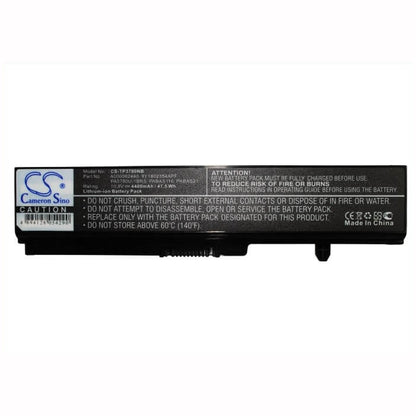 10.8V, 4400mAh, Li-ion Battery fits Toshiba, Portege T110, Portege T112, 47.52Wh