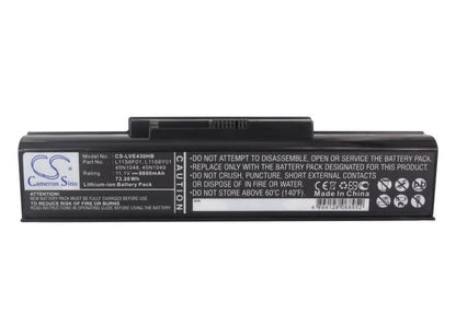 11.1V, 6600mAh, Li-ion Battery fits Lenovo, Thinkpad Edge E43a, Thinkpad Edge E43g, 73.26Wh