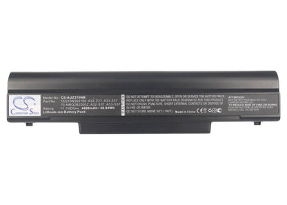 11.1V, 4400mAh, Li-ion Battery fits Asus, S37, S37e, 48.84Wh