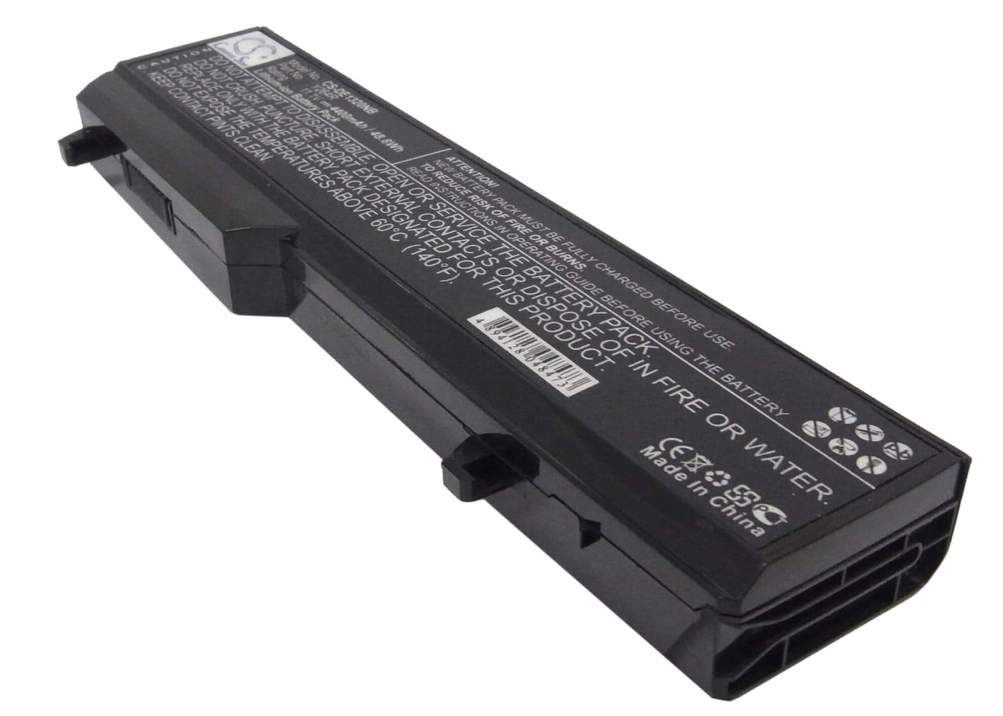 11.1V, 4400mAh, Li-ion Battery fits Dell, Inspiron 1320, Inspiron 1320n, 48.84Wh