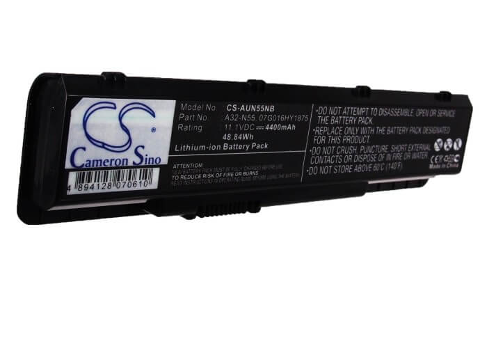 11.1V, 4400mAh, Li-ion Battery fits Asus, D778, N45, 48.84Wh