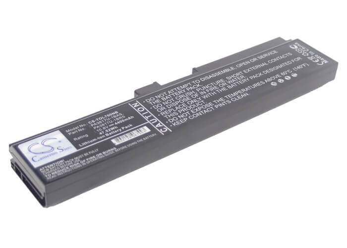 10.8V, 4400mAh, Li-ion Battery fits Toshiba, ?, satellite L700d, 47.52Wh