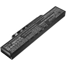 10.8V, 5200mAh, Li-ion Battery fits Clevo, W130ev, W130ew, 56.16Wh