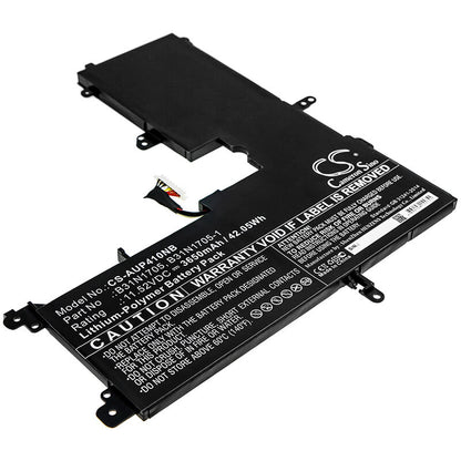 11.52V, 3650mAh, Li-Polymer Battery fits Asus, Q405ua, Q405ua-bi5t5, 42.048Wh