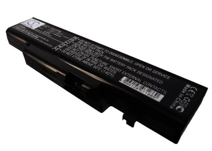 11.1V, 4400mAh, Li-ion Battery fits Lenovo, Ideapad Y470, Ideapad Y470a, 48.84Wh