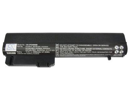 10.8V, 4400mAh, Li-ion Battery fits Compaq, Business Notebook 2400, Business Notebook 2510p, 47.52Wh