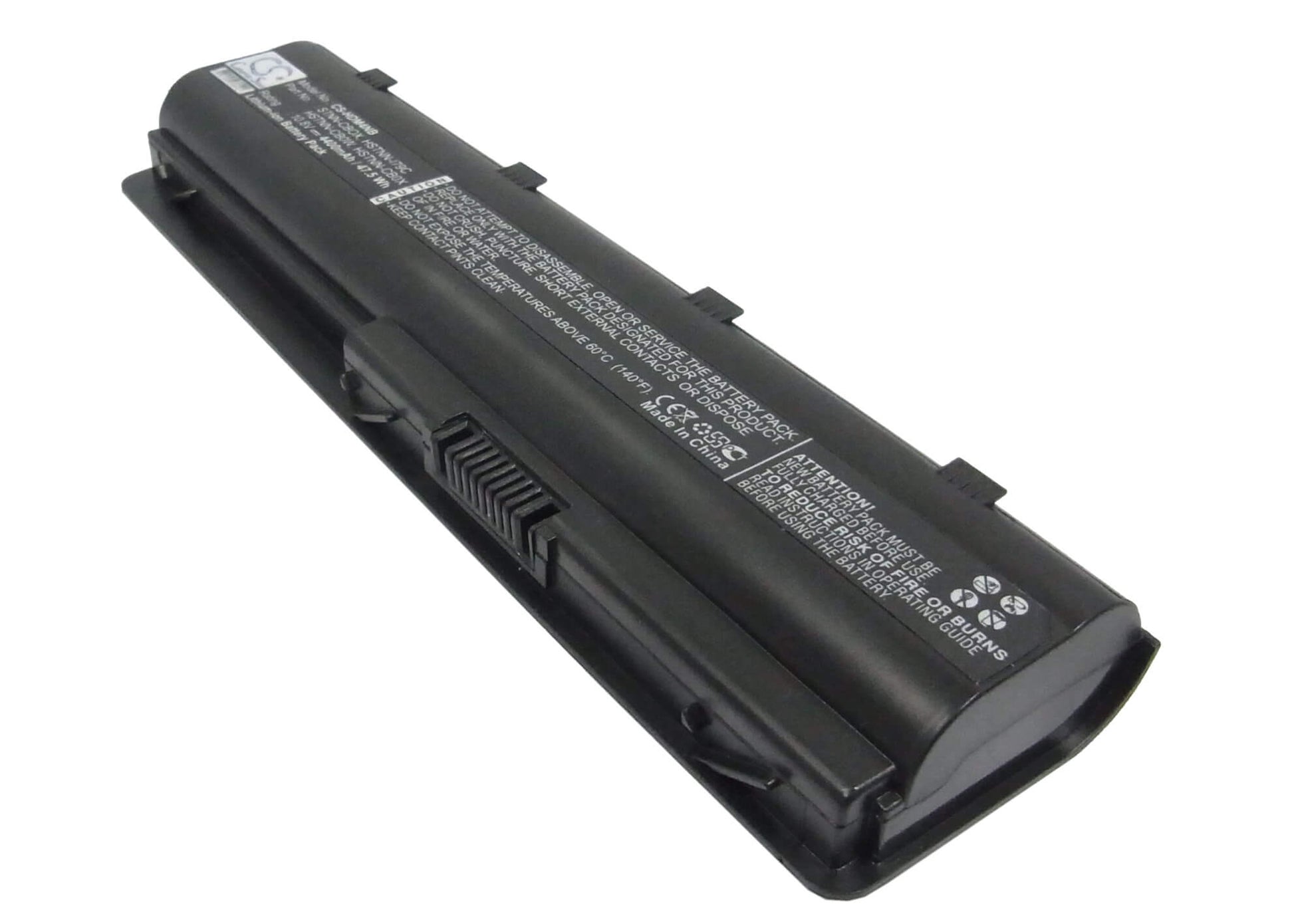 10.8V, 4400mAh, Li-ion Battery fits Compaq, Presario Cq32, Presario Cq42, 47.52Wh