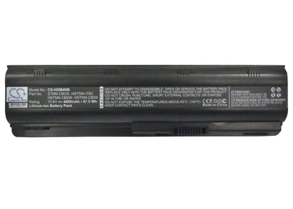 10.8V, 4400mAh, Li-ion Battery fits Compaq, Presario Cq32, Presario Cq42, 47.52Wh