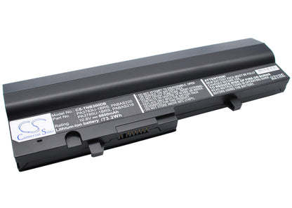 10.8V, 6600mAh, Li-ion Battery fits Toshiba, Satellite N302, Satellite Nb300, 71.28Wh