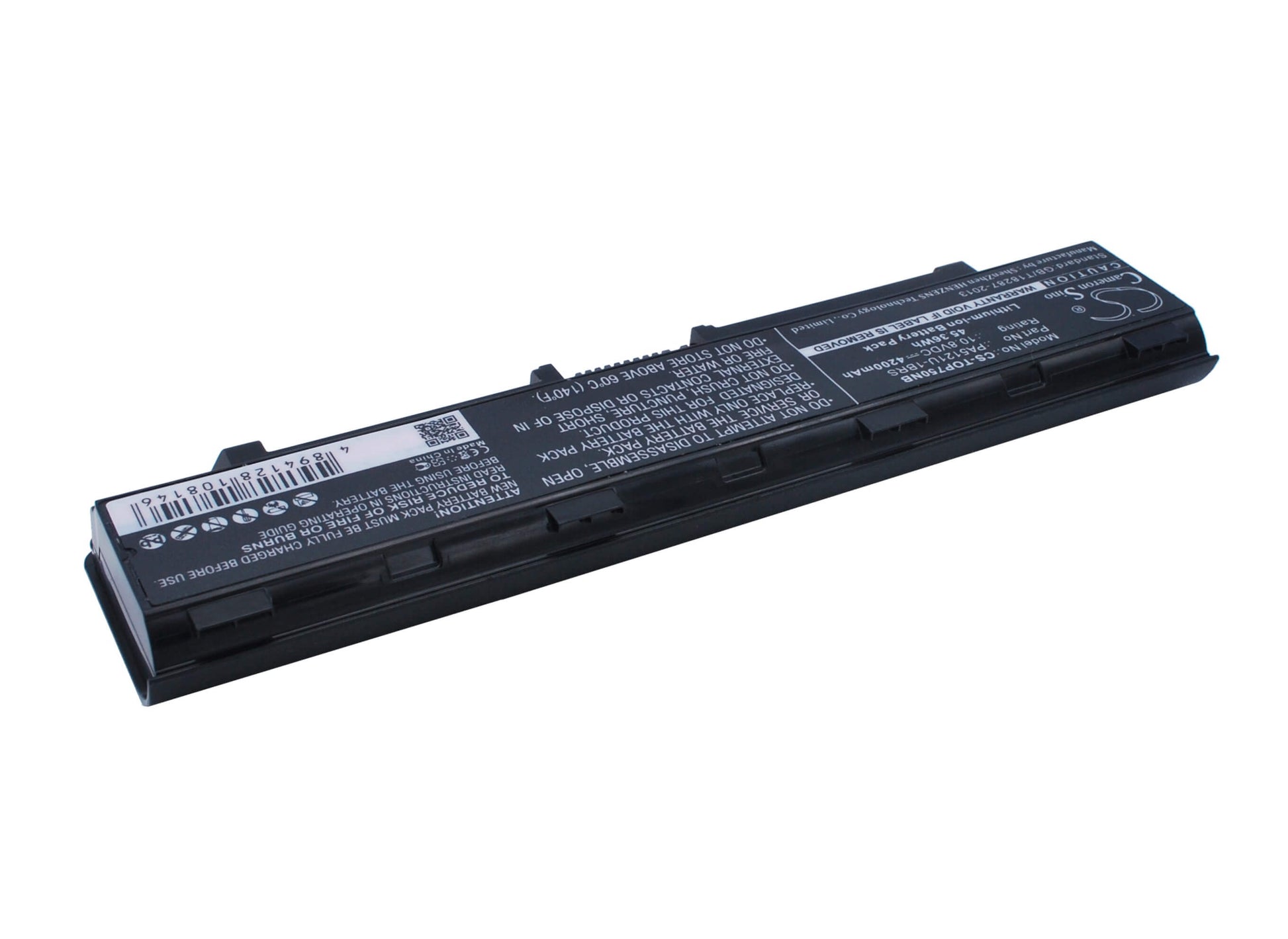 10.8V, 4200mAh, Li-ion Battery fits Toshiba, Satellite P70, Satellite P70-a, 45.36Wh