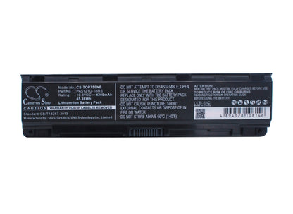 10.8V, 4200mAh, Li-ion Battery fits Toshiba, Satellite P70, Satellite P70-a, 45.36Wh