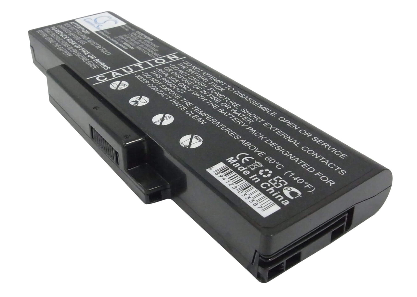 11.1V, 6600mAh, Li-ion Battery fits Dell, Inspiron 1425, Inspiron 1427, 73.26Wh
