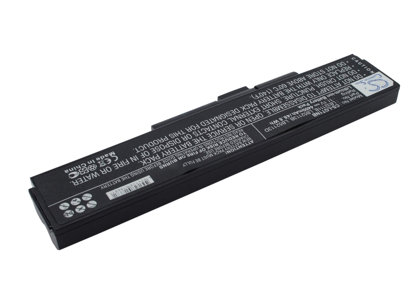 11.1V, 4400mAh, Li-ion Battery fits Lg, Le50, Lm40, 48.84Wh