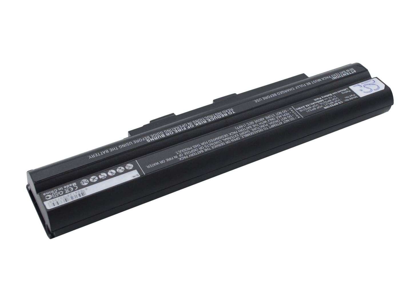 Black, 11.1V, 4400mAh, Li-ion Battery fits Sony, Aio Vpcf11jfx/b Vaio Vpcf11m1e, Pcg-61411l, 48.84Wh