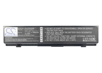 11.1V, 4400mAh, Li-ion Battery fits Lg, Aurora Onote S430, Aurora S530, 48.84Wh