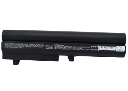 Black, 10.8V, 4400mAh, Li-ion Battery fits Toshiba, Dynabook Ux/ 23jbr, Dynabook Ux/ 23jwh, 47.52Wh