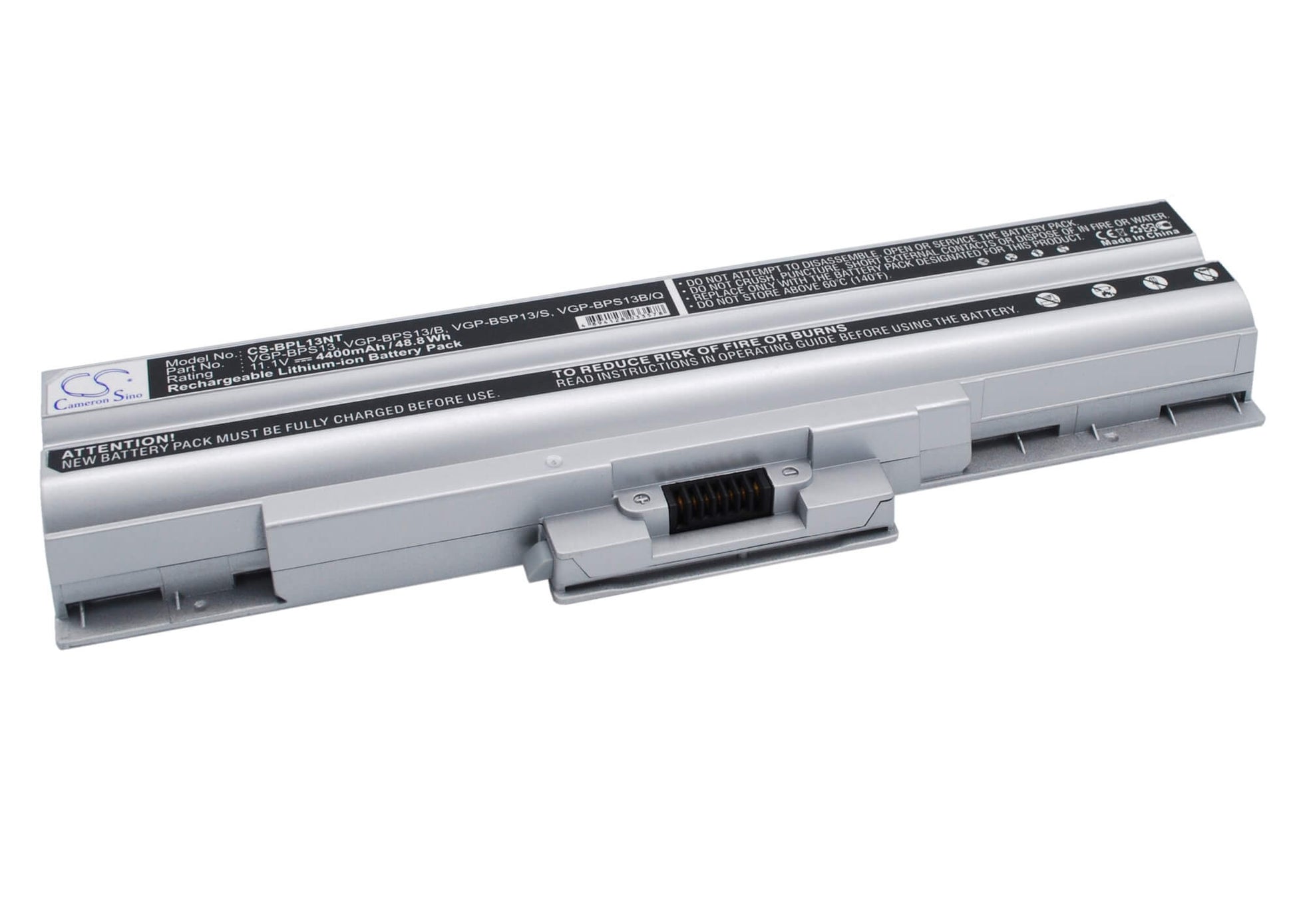 11.1V, 4400mAh, Li-ion Battery fits Sony, Vaio, Vaio Tx37cp/l, 48.84Wh