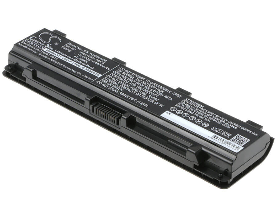 10.8V, 4400mAh, Li-ion Battery fits Toshiba, Satellite C40-ad05b1, Satellite C40-as20w1, 47.52Wh