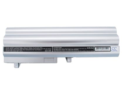 Silver, 10.8V, 6600mAh, Li-ion Battery fits Toshiba, Dynabook Ux/ 23jbr, Dynabook Ux/ 23jwh, 71.28Wh