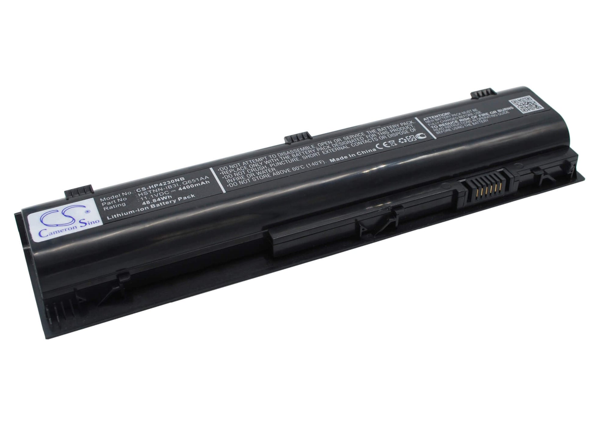 11.1V, 4400mAh, Li-ion Battery fits Hp, Probook 4230s, 48.84Wh