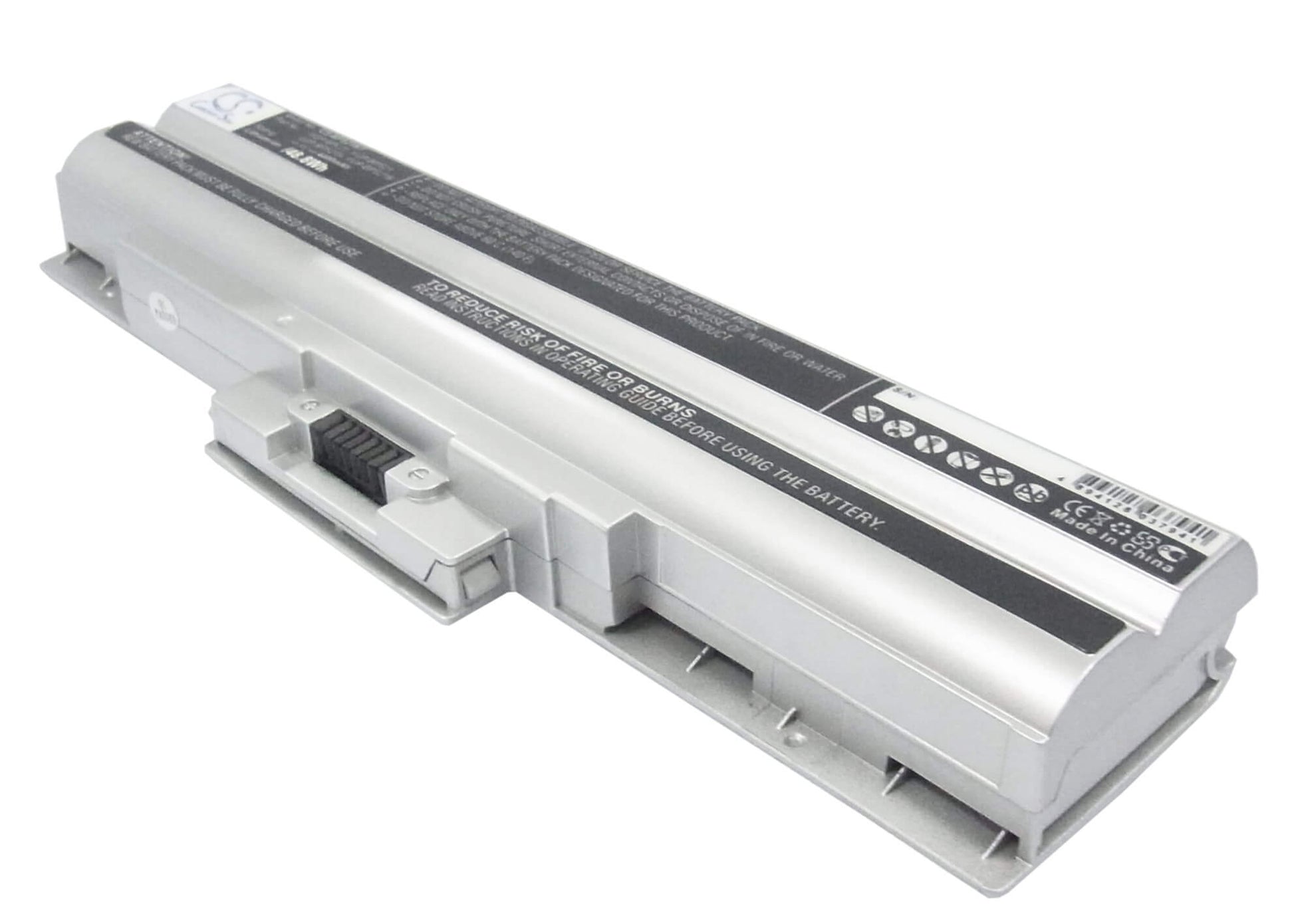Silver, 11.1V, 4400mAh, Li-ion Battery fits Sony, Aio Vpcf11jfx/b Vaio Vpcf11m1e, Pcg-61411l, 48.84Wh