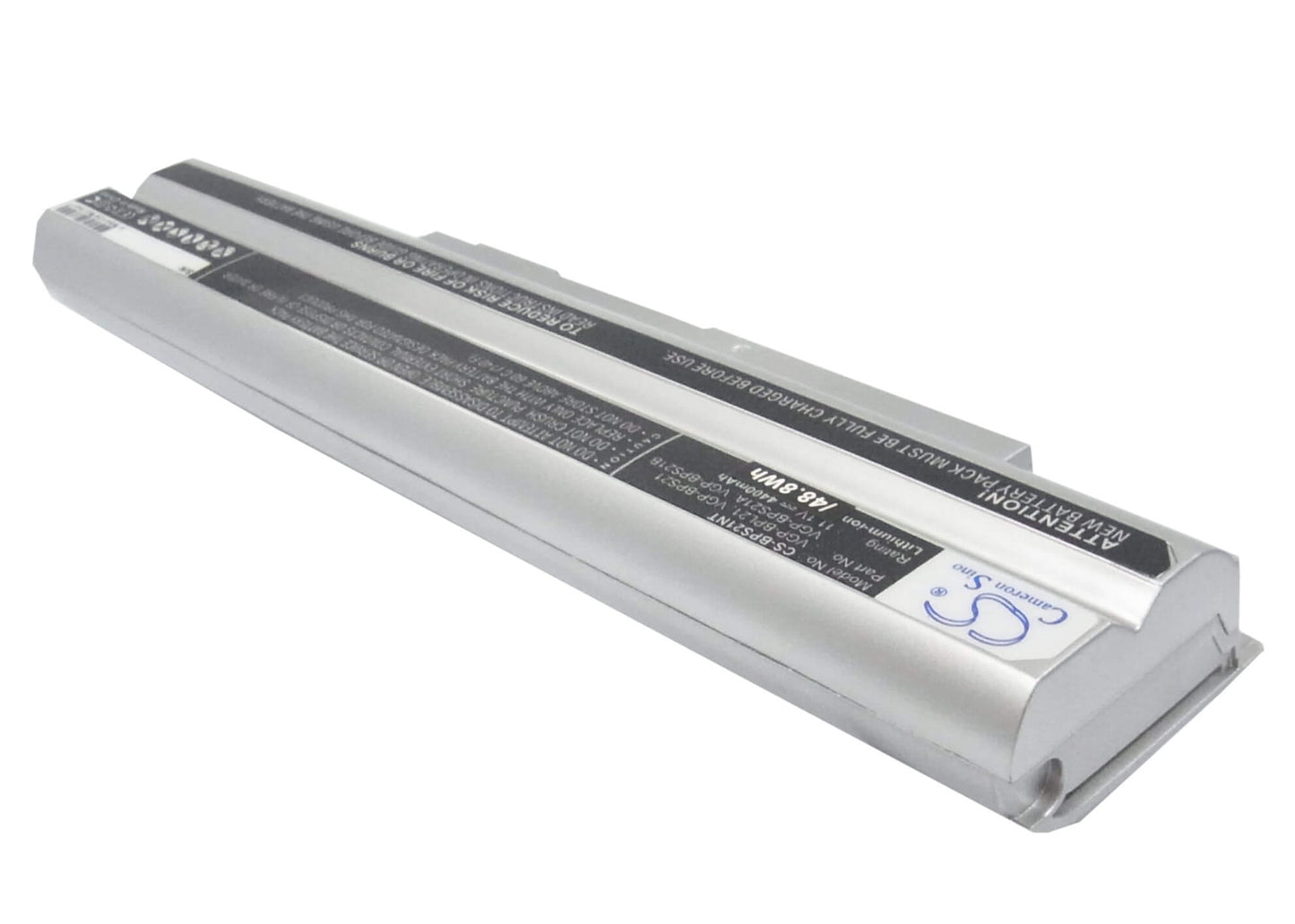 Silver, 11.1V, 4400mAh, Li-ion Battery fits Sony, Aio Vpcf11jfx/b Vaio Vpcf11m1e, Pcg-61411l, 48.84Wh