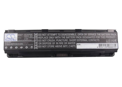 10.8V, 4400mAh, Li-ion Battery fits Toshiba, Dynabook Qosmio T752, Dynabook Qosmio T752/t, 47.52Wh