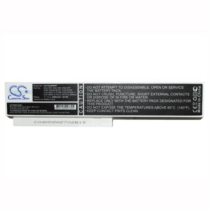 White, 11.1V, 4400mAh, Li-ion Battery fits Casper, Tw8, 48.84Wh