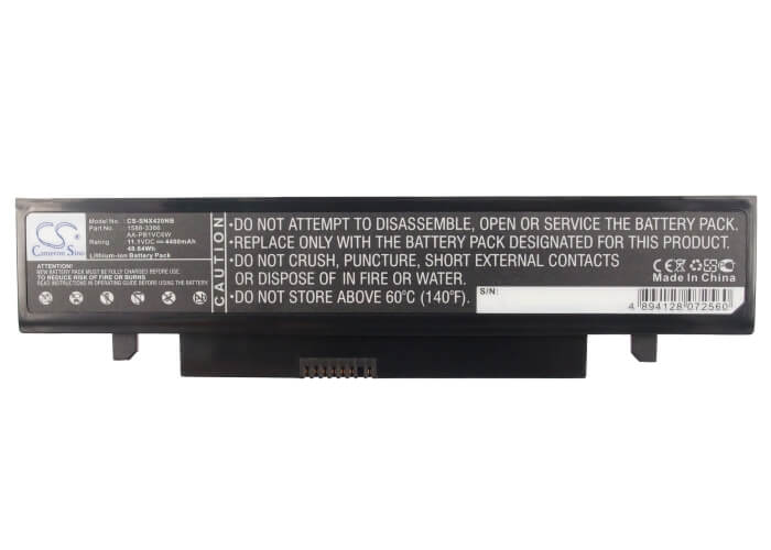 11.1V, 4400mAh, Li-ion Battery fits Samsung, N210, N210-malo, 48.84Wh