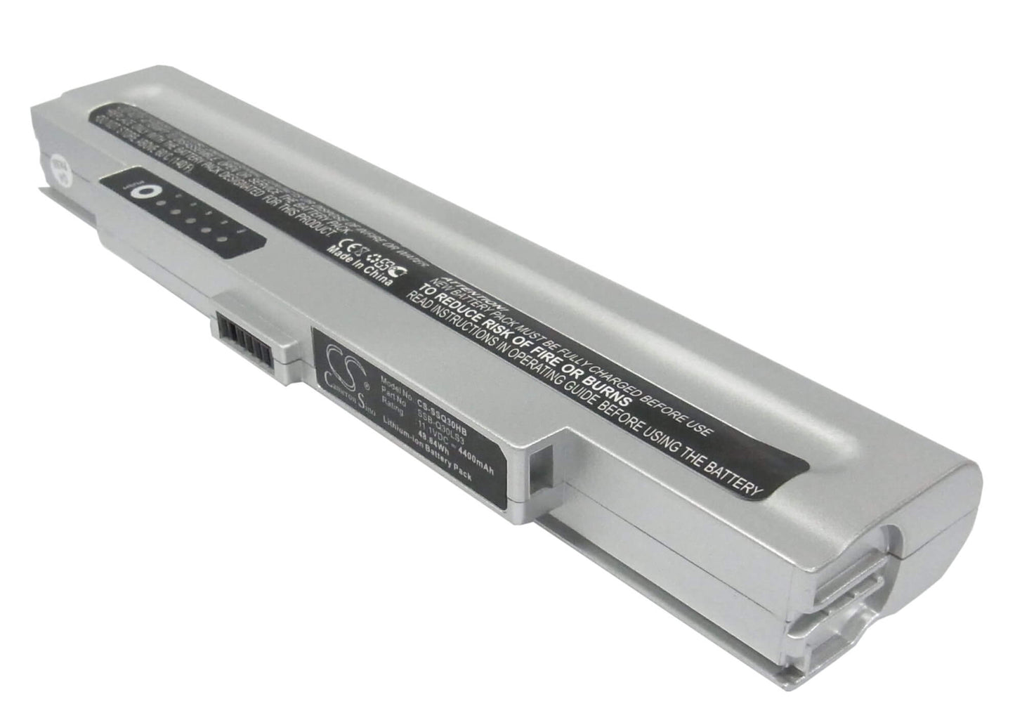 11.1V, 4400mAh, Li-ion Battery fits Samsung, Np-q40, Q30 Hwc 733, 48.84Wh