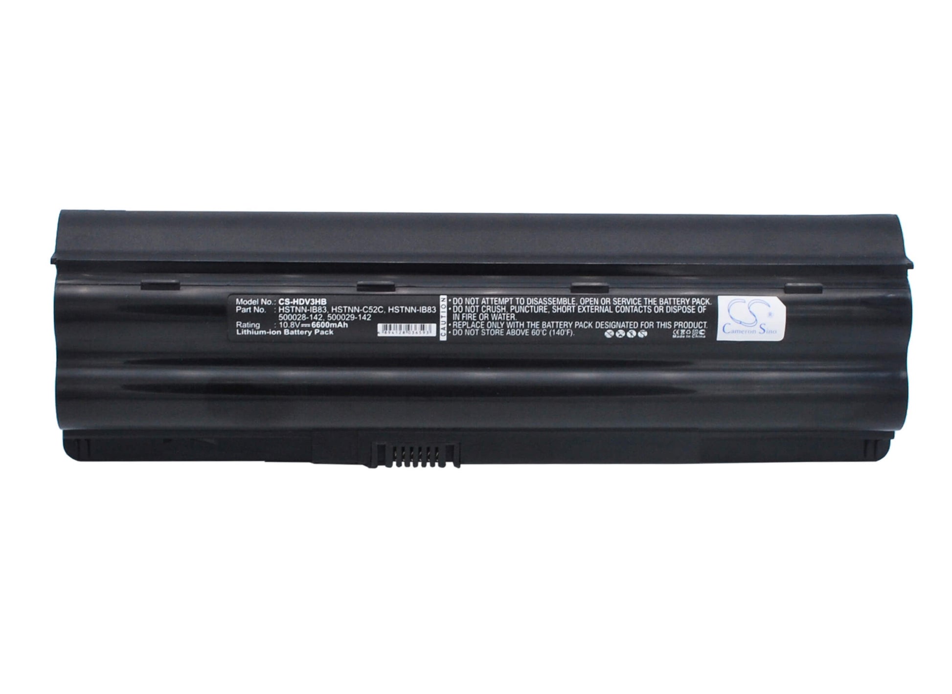 10.8V, 6600mAh, Li-ion Battery fits Hp, Pavilion Dv3-1000, Pavilion Dv3-1001tx, 71.28Wh