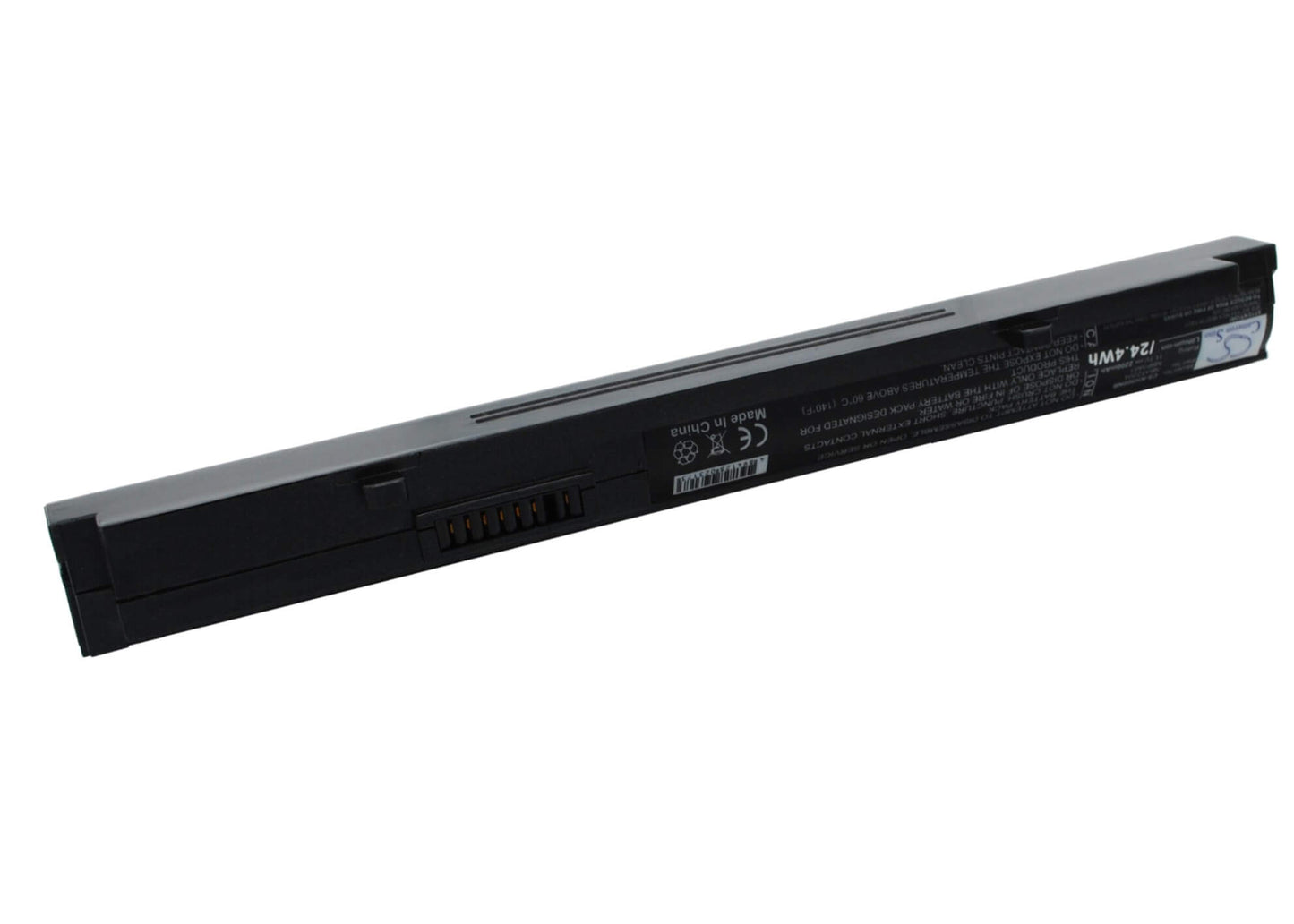 Black, 11.1V, 2200mAh, Li-ion Battery fits Kohjinsha, K600, K800, 24.42Wh