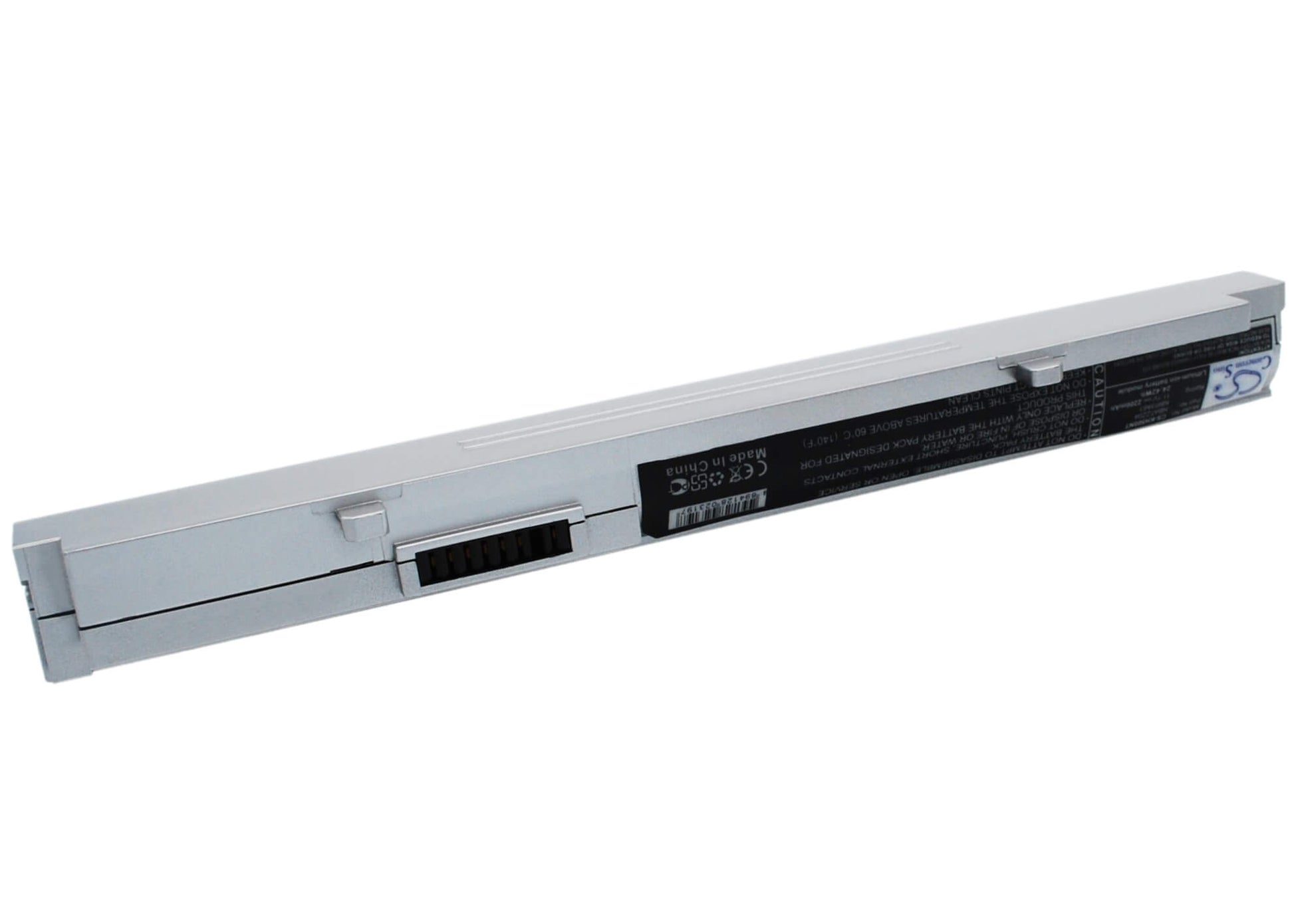 Silver, 11.1V, 2200mAh, Li-ion Battery fits Kohjinsha, K600, K800, 24.42Wh