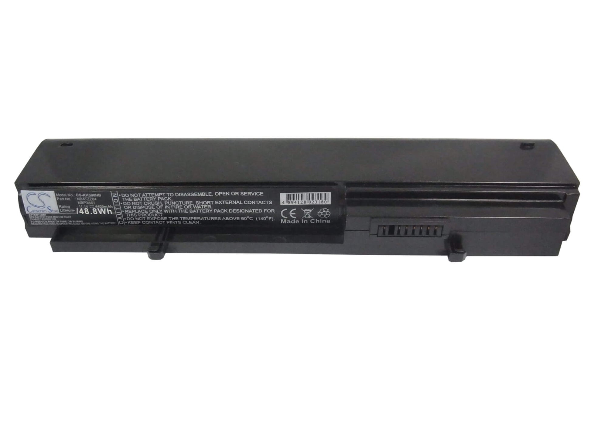 11.1V, 4400mAh, Li-ion Battery fits Kohjinsha, K600, K800, 48.84Wh