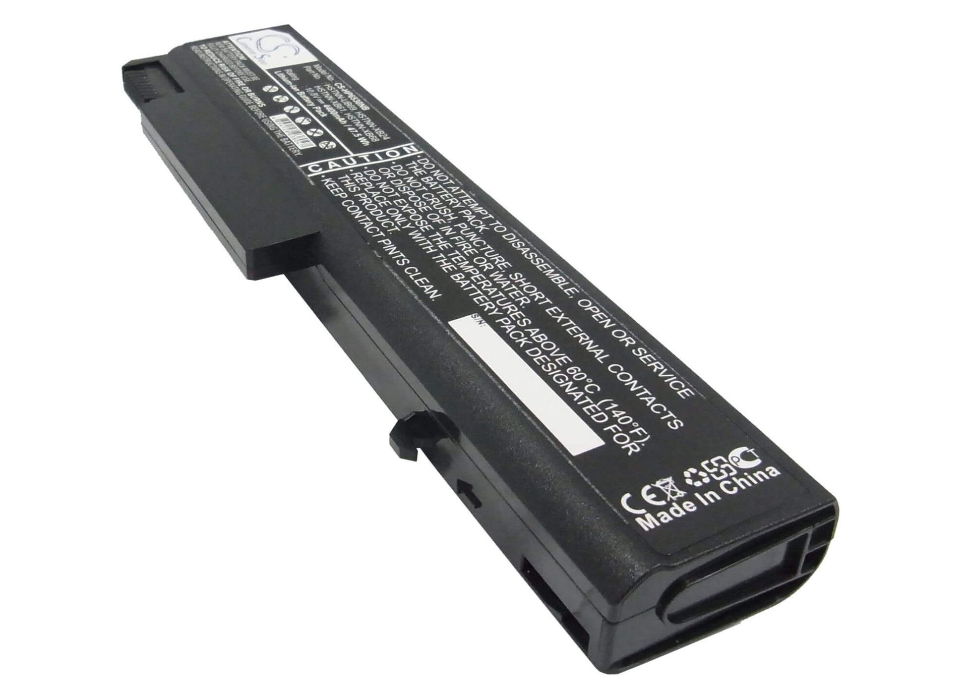 10.8V, 4400mAh, Li-ion Battery fits Hp, Compaq 6500b, Compaq 6530b, 47.52Wh