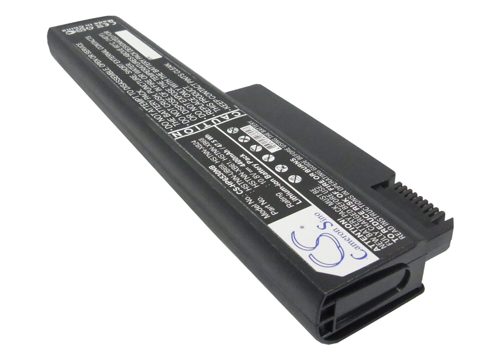 10.8V, 4400mAh, Li-ion Battery fits Hp, Compaq 6500b, Compaq 6530b, 47.52Wh